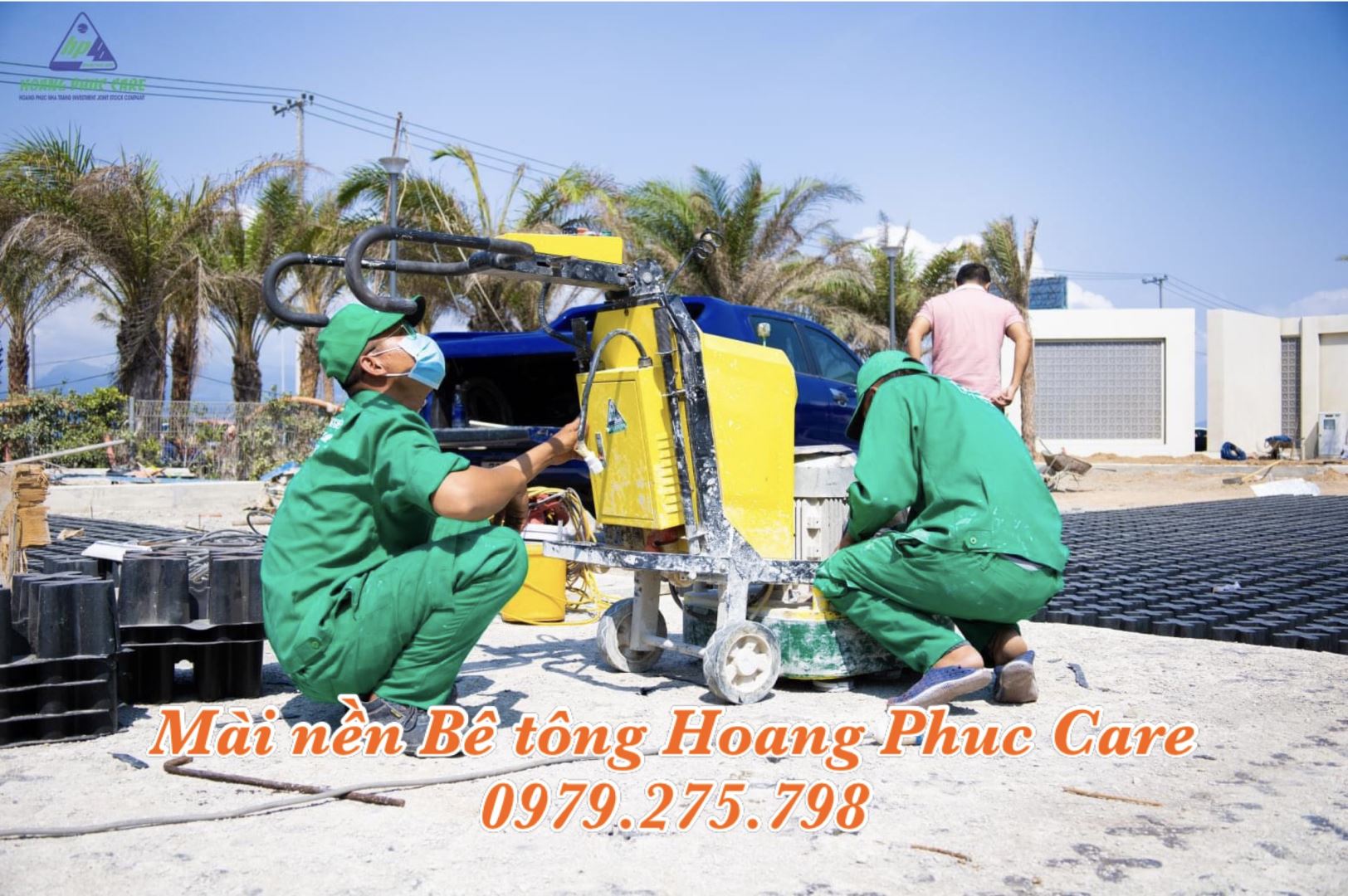 Mài sàn bê tông tại Hà Nội