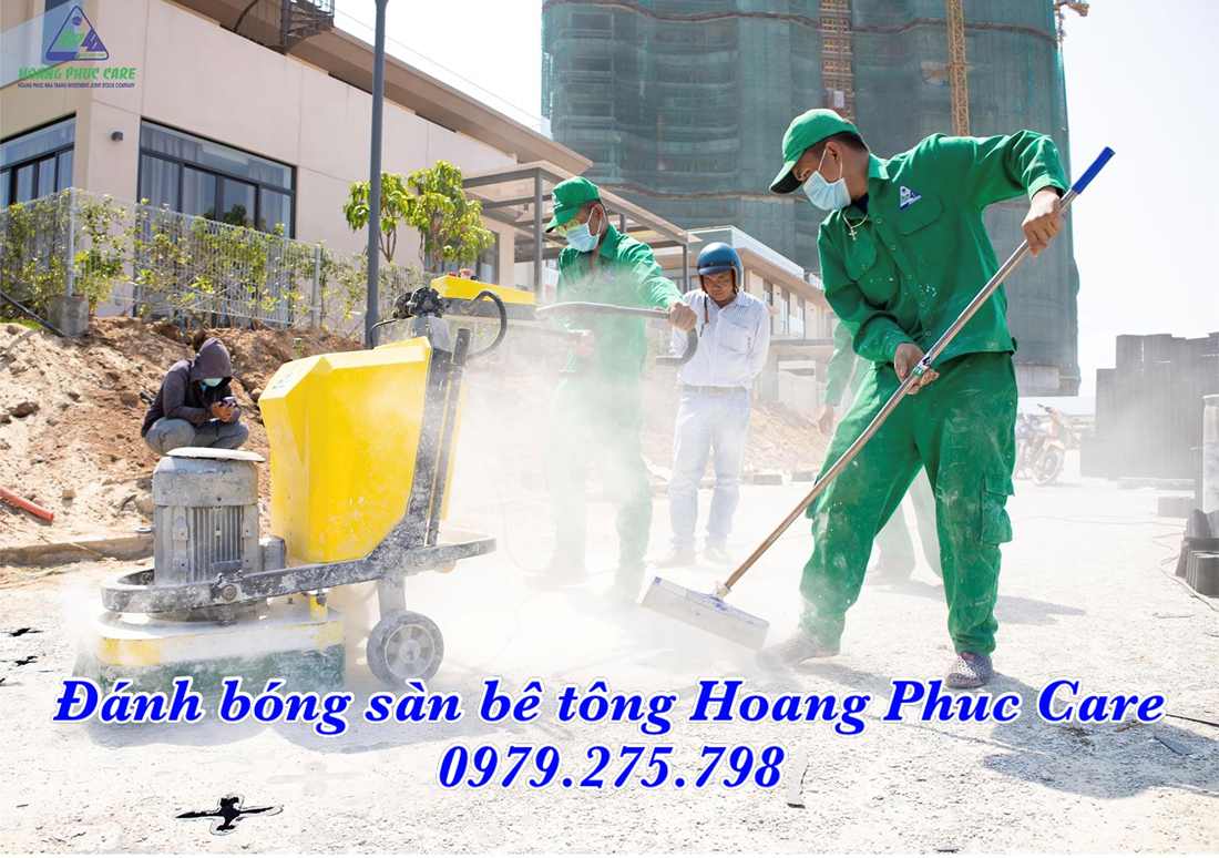 Thi công đánh bóng sàn Bê tông, Terrazzo, Đá mài,...