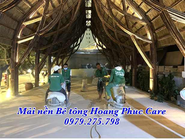 Dịch vụ đánh bóng sàn bê tông tại hưng yên