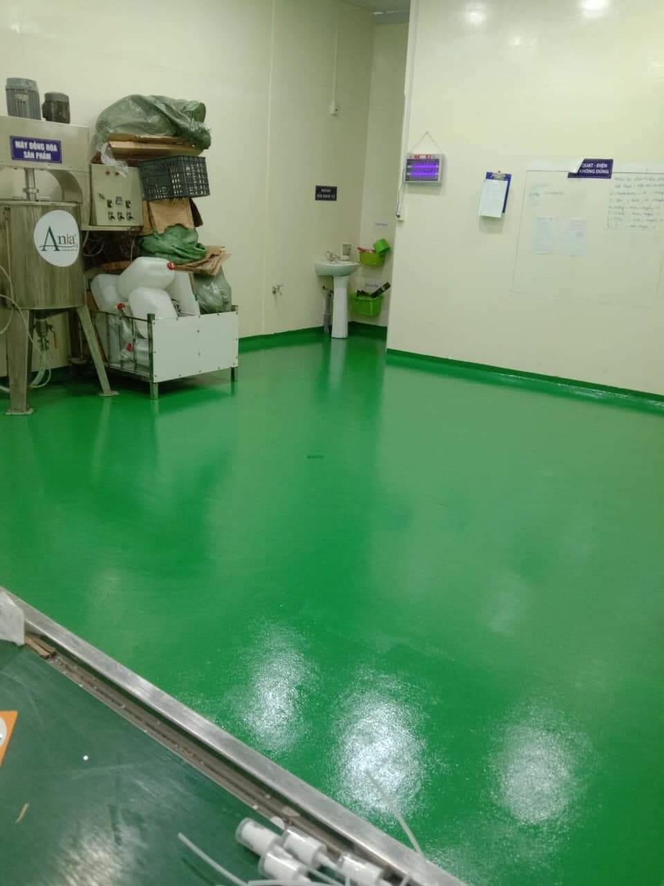 Thi công epoxy nhà xưởng tại Cà Mau