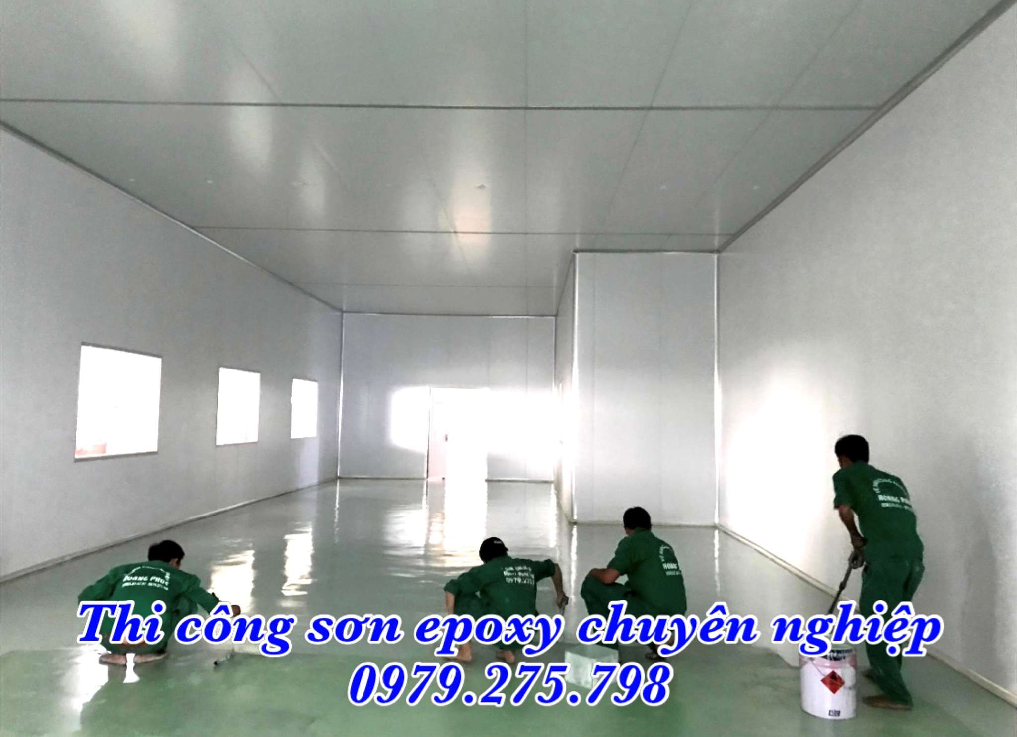 Thi công sơn epoxy tại Hưng Yên