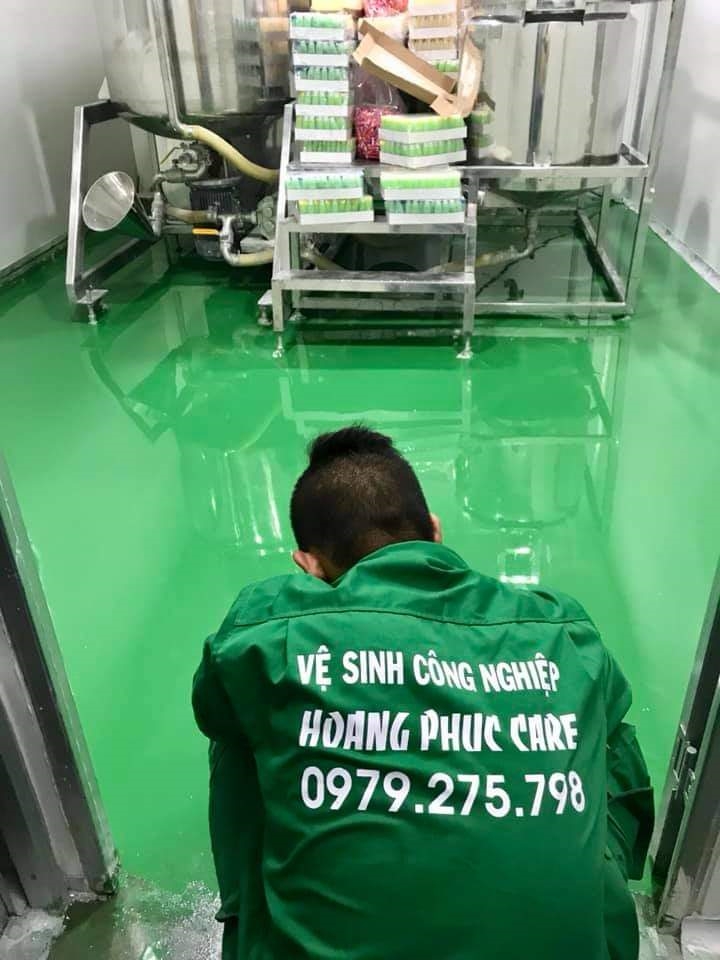 Thi công sàn Epoxy