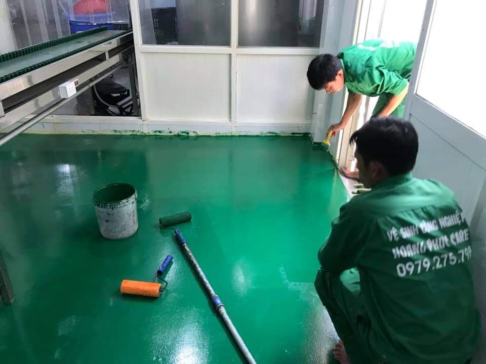 Thi công sơn epoxy tại Hà Tĩnh