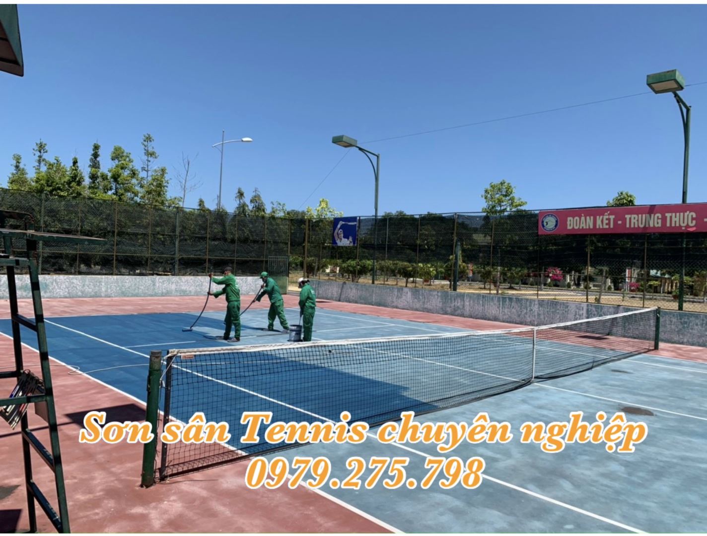 Sơn sân Tennis sân thể thao (4) (1)