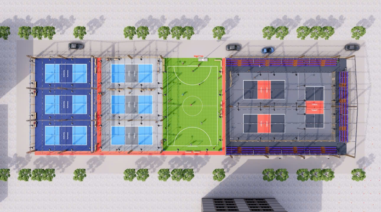 Thi Công Sân Pickleball Tại Nam Định, Ninh Bình & Hà Nam | Sơn & Sửa Sân Thể Thao